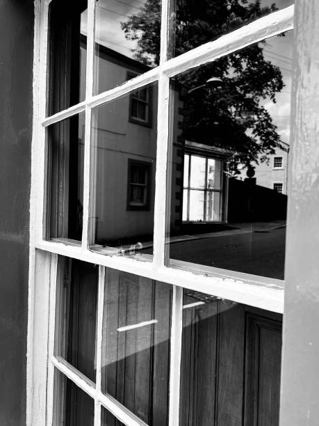 istock Reflections in a window at Cockermouth in Cumbria 1605187313