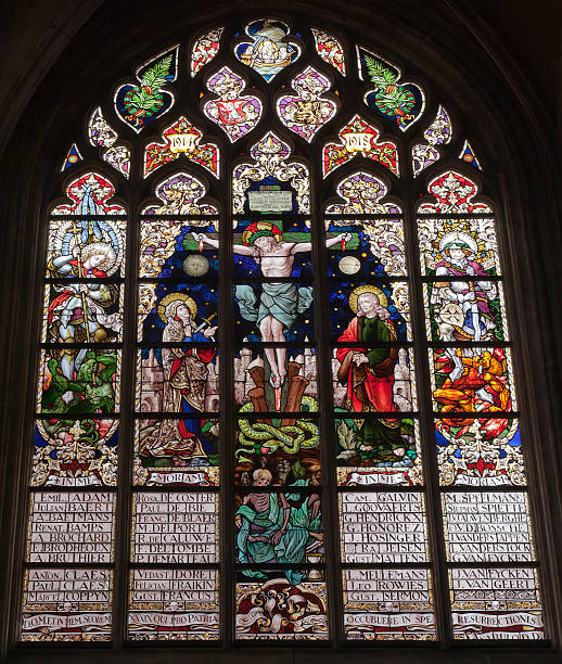 istock Brussels - Crucifixion from Notre Dame du Sablon 160519373