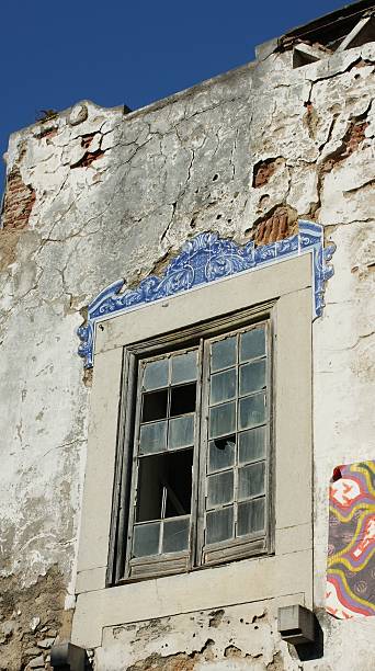 istock Derelict window in Mediterranean town 160519578