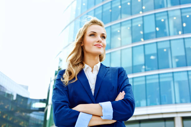 istock Attractive businesswoman 160519689