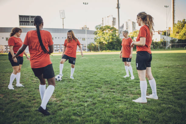 istock Women In Football 1605214669