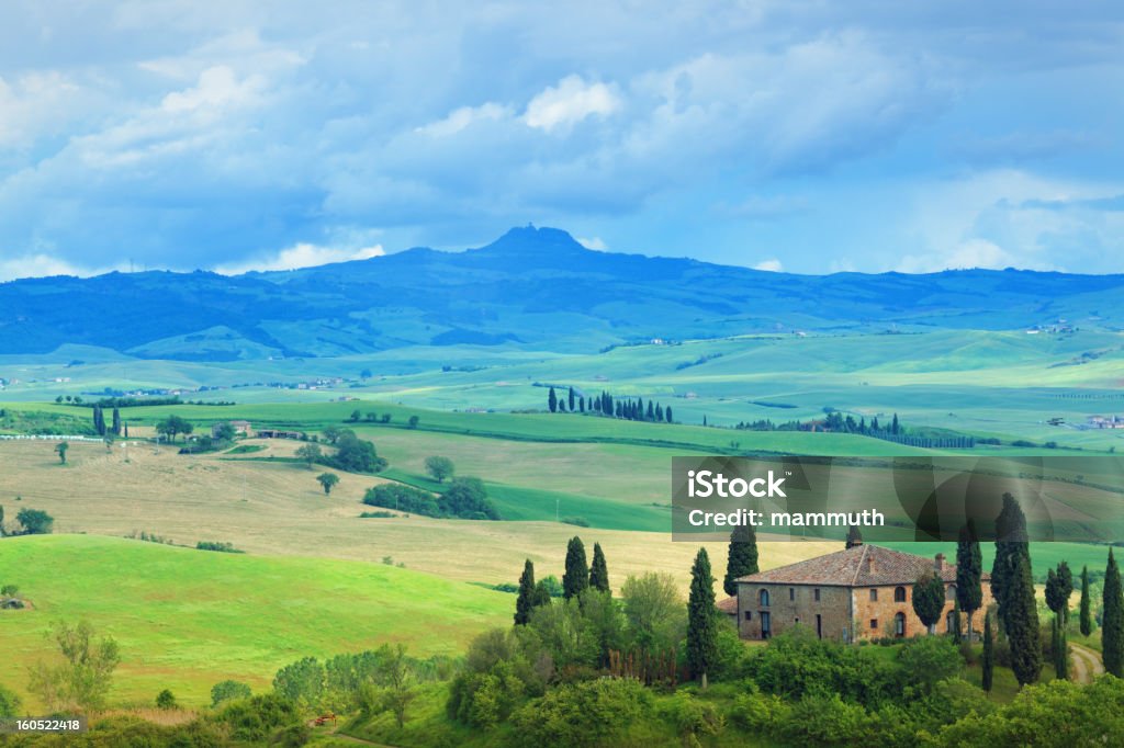 Farm na Toscana - Royalty-free Agricultura Foto de stock