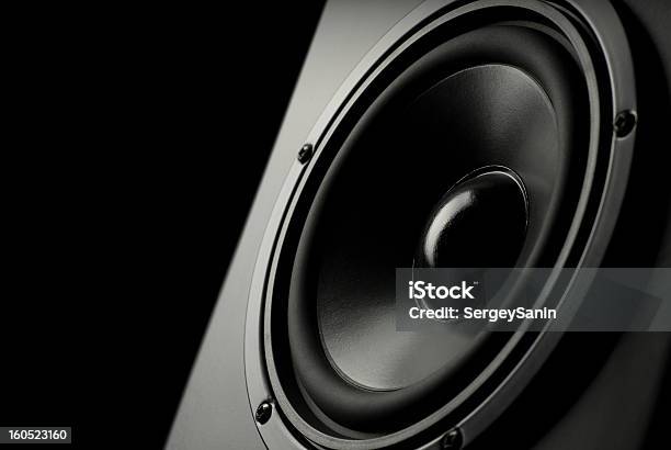 Loudspeaker Stock Photo - Download Image Now - Subwoofer, Horizontal, Music