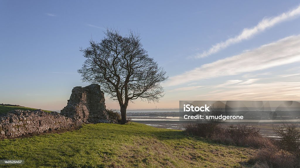 Hadleigh Castle Hadleigh essex, UK - Lizenzfrei Schlossgebäude Stock-Foto