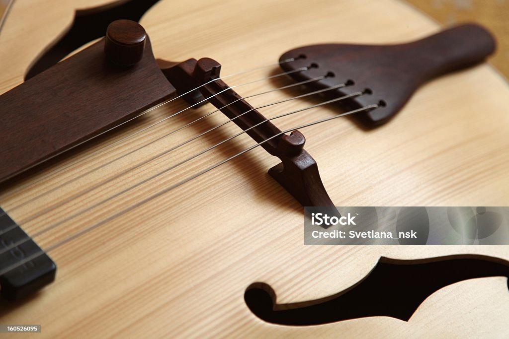 Jazz Guitarra de blues - Royalty-free Arte Foto de stock