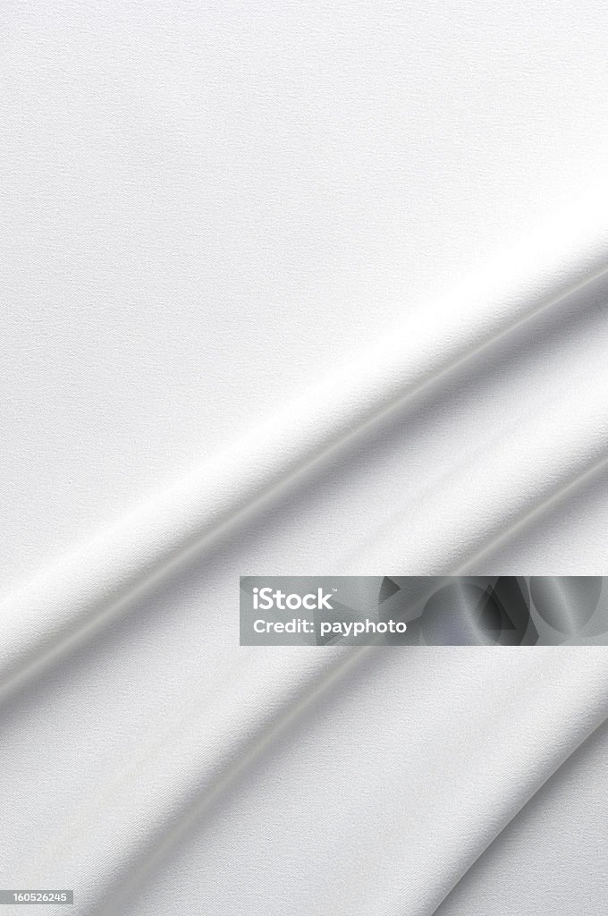 White satin - Lizenzfrei Bettbezug Stock-Foto