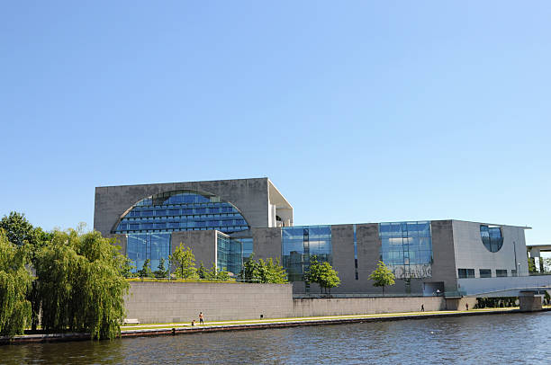 istock The German Chancellery (German Bundeskanzleramt) in Berlin Spree River 160526412