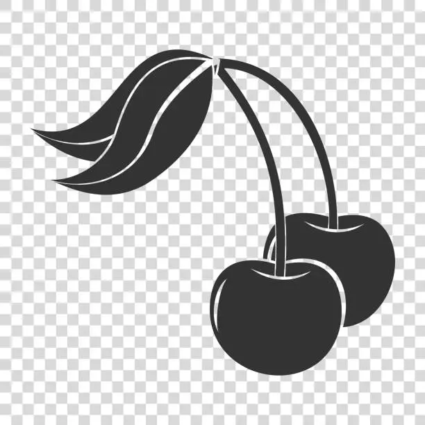 Vector illustration of Cherry icon.