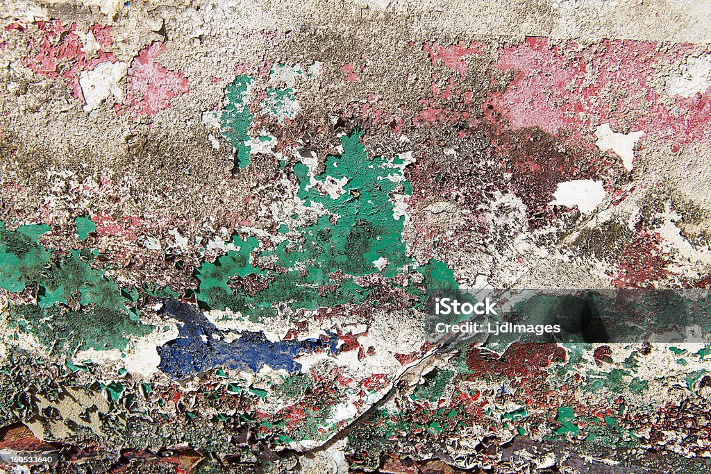 Descamación pintura capas - Foto de stock de Abstracto libre de derechos