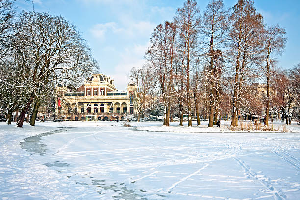istock Medieval house in Vondelpark Amsterdam Netherlands 160535056
