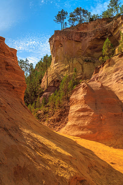 istock Red Cliffs in Roussillon (Les Ocres), Provence, France 160535382