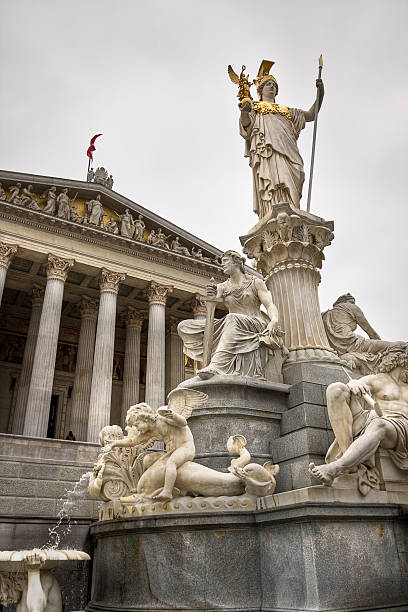 istock Pallas Athene in front of austrian parliament 160535638