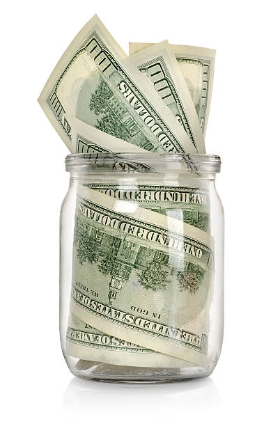 istock Money in the jar 160537465