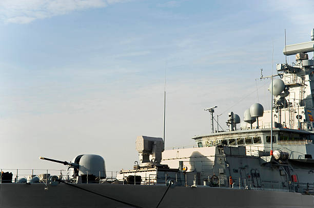 istock Military anti-submarine ship 160537947