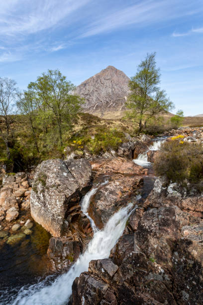 istock Buachaille Etive Mor and River Coupall falls 1605395975