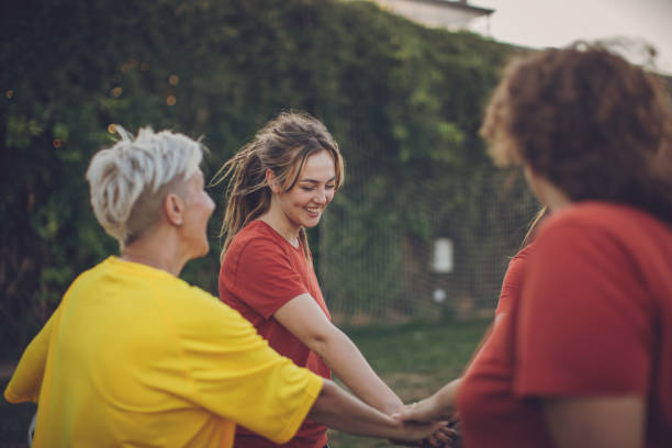 istock Women In Football 1605400313