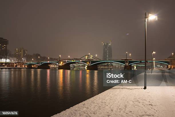 Photo libre de droit de La Ville De Francfort Et Le Main En Hiver En Allemagne banque d'images et plus d'images libres de droit de Allemagne