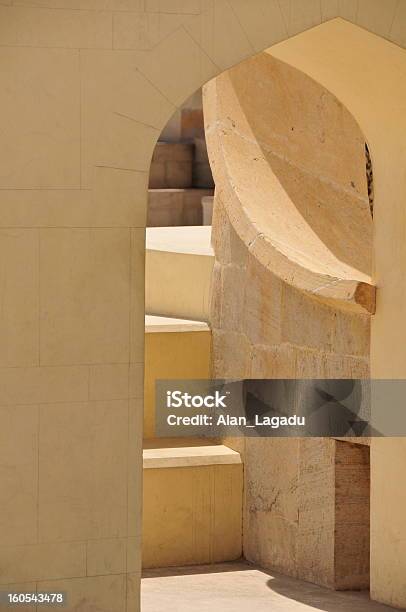 Jantar Mantar Jaipur Rajasthan India Stock Photo - Download Image Now - Abstract, Arch - Architectural Feature, Architectural Feature