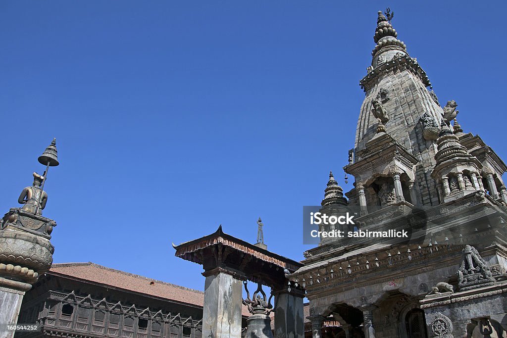 Plaza de Durbar de patán, de Katmandú, Nepal. - Foto de stock de Budismo libre de derechos