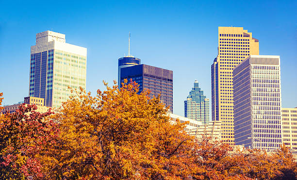 istock Downtown during Autumn, Atlanta Financial District 160545020