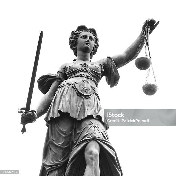Statue Of Lady Justice Stock Photo - Download Image Now - Lady Justice, Statue, Law