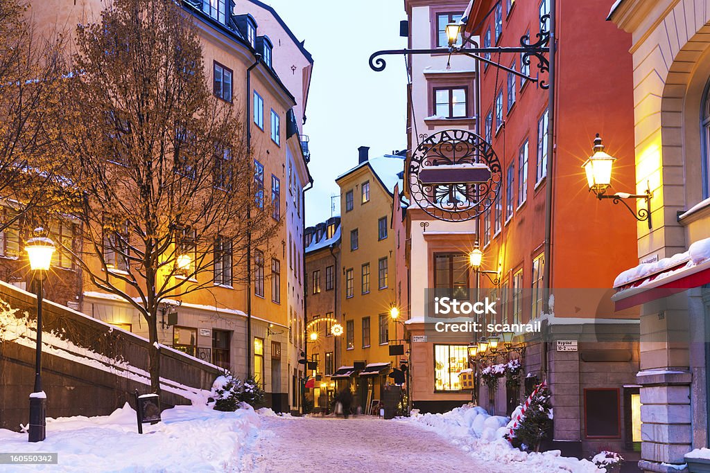 Winter in the Old Town of Stockholm, Sweden file_thumbview_approve.php?size=1&id=28878220 Stockholm Stock Photo