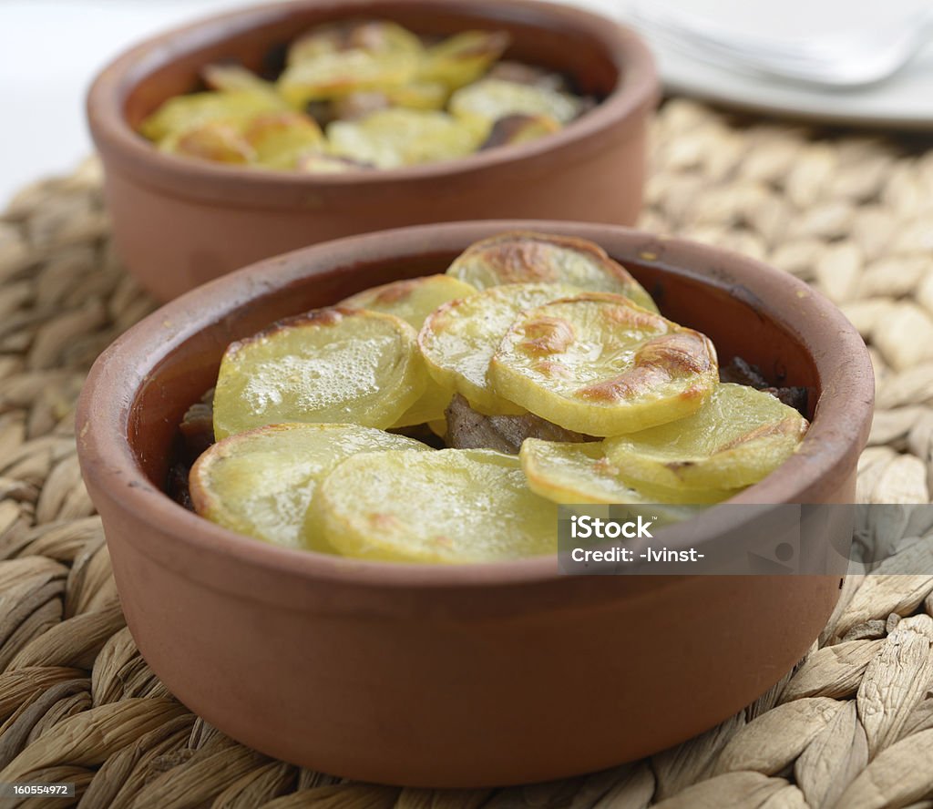 Cazuela de Lancashire - Foto de stock de Al horno libre de derechos