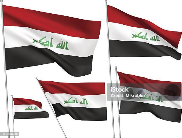 Bayraq Vector Iraq Vector Flags Stock Illustration - Download Image Now - Arabic ...