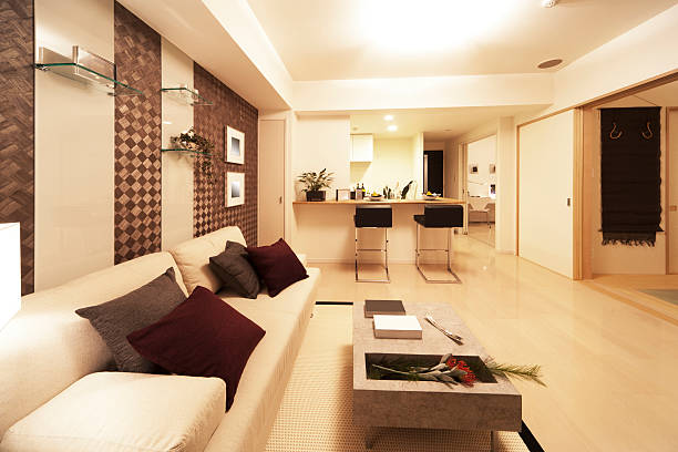 istock Japanese living room 160556300