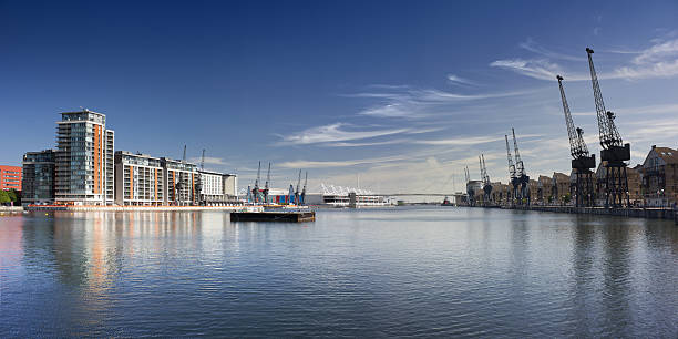 istock Royal Victoria Dock Basin, London 160556405