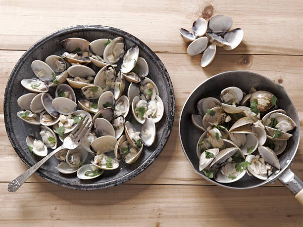 istock clams in white wine sauce 160557557