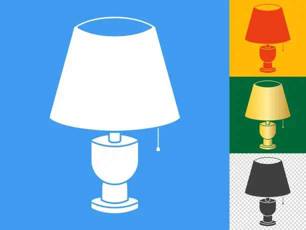 Vector illustration of Lampshade icon.