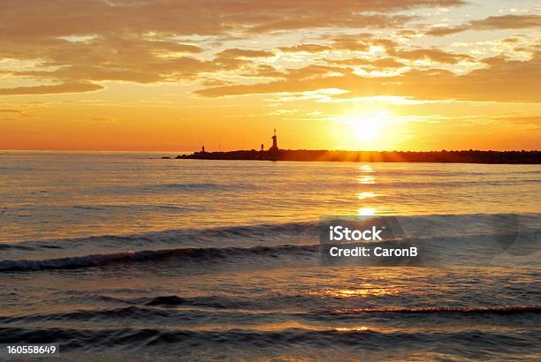 Mediterranen Sonnenuntergang An Der Costa Del Sol Andalusien Spanien Stockfoto und mehr Bilder von Abenddämmerung