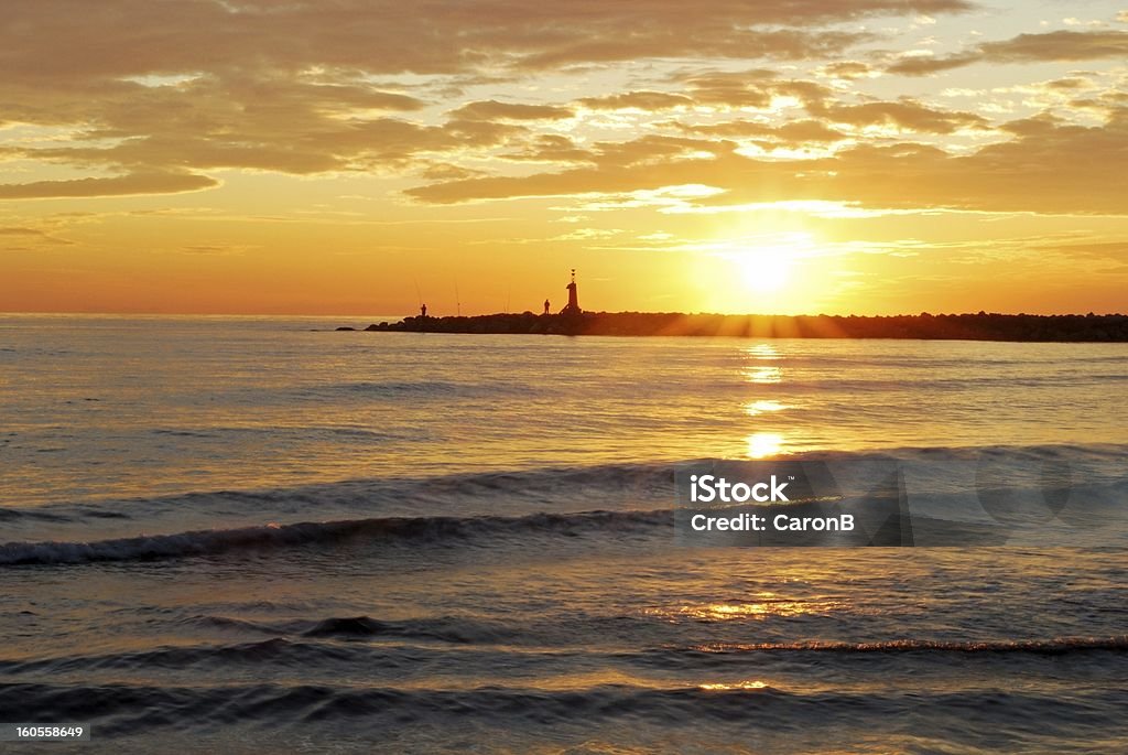 地中海に沈む夕日は、コスタデルソル、アンダルシア、スペイン製です。 - アンダルシア州のロイヤリティフリーストックフォト