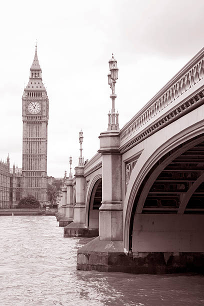 istock Westminster Bridge and Big Ben, London 160559378
