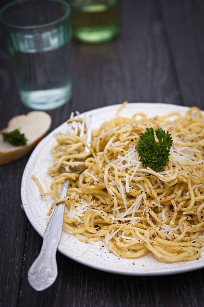 istock Pasta with Black Pepper and Cheese 160561054
