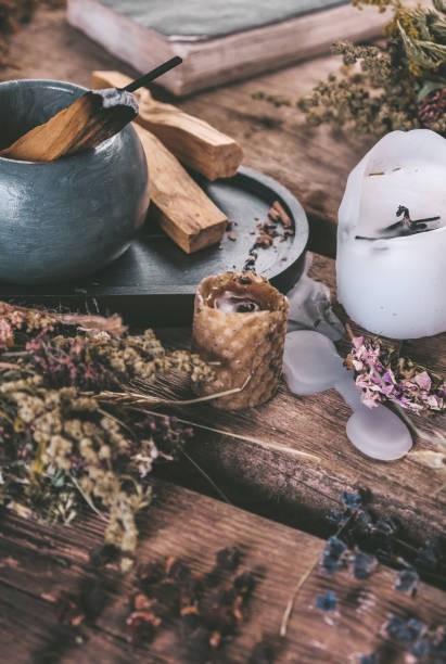 istock Aromatherapy,esotericism,occultism,herbal gathering and drying,aesthetic herbal pharmacy,organic alternative medicine,herbalism,incense  mental health,herbal pharmacy,aesthetics organic herbs incense 1605614036