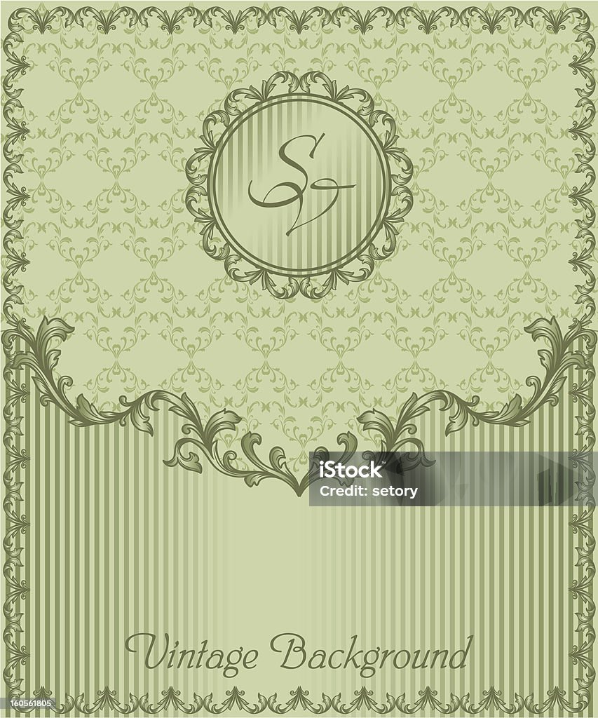 vintage em branco andseamless padrão - Vetor de Abstrato royalty-free