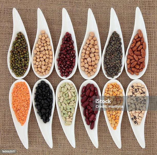 Health Food Stock Photo - Download Image Now - Adzuki Bean, Bean, Black Bean