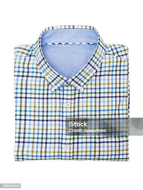 Shirt Stock Photo - Download Image Now - Button Down Shirt, Checked Pattern, Clothing