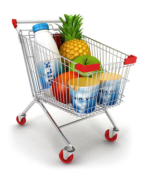 istock 3d shopping cart 160564054