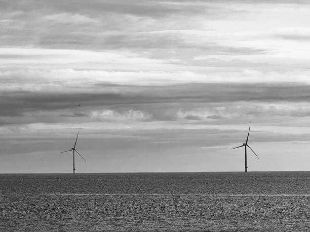 istock Wind turbine in the North Sea 1605643204
