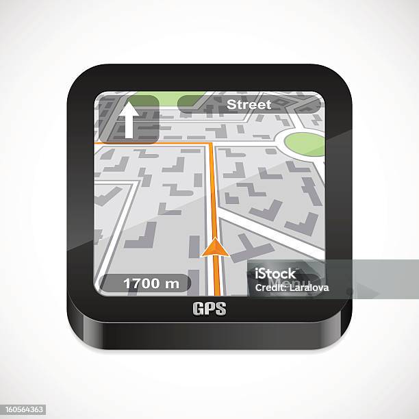 Icône De Gps Navigator Vecteurs libres de droits et plus d'images vectorielles de Application mobile - Application mobile, Carte, Cartographie