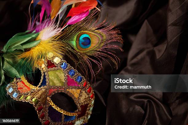 Máscara De Carnaval Foto de stock y más banco de imágenes de Mardi Gras - Mardi Gras, Máscara - Disfraz, Pluma de ave