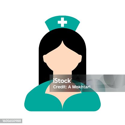 istock Nurse icon. 1605650988