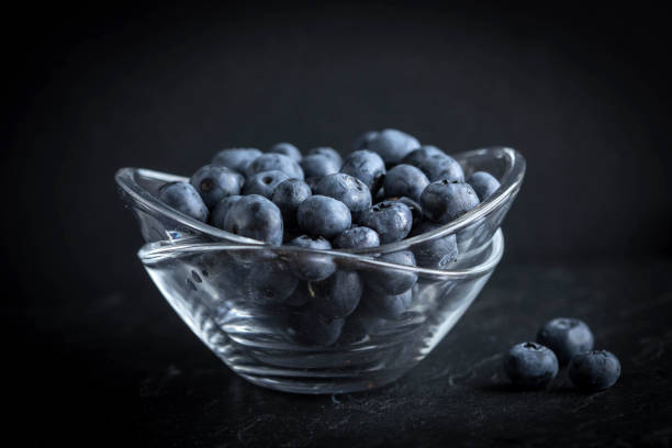 istock Blueberry antioxidant organic in a bowl. 1605669558