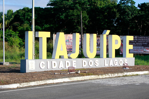 itajuipe, bahia, brazil - july 24, 2023: milkman in the city of itajuipe in southern Bahia.