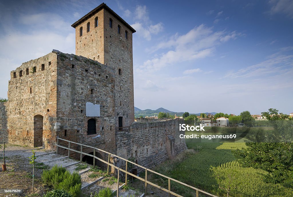 Vieille abandonnée tower - Photo de Padoue libre de droits