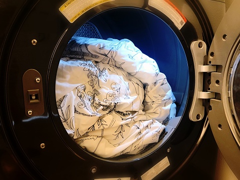 Blanket in dryer