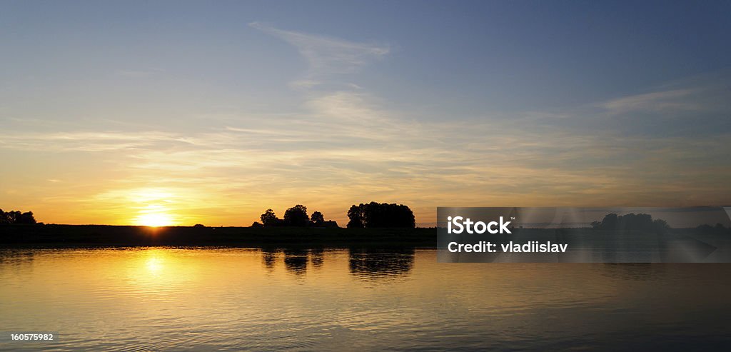 Wunderschönen Sonnenaufgang - Lizenzfrei Abenddämmerung Stock-Foto